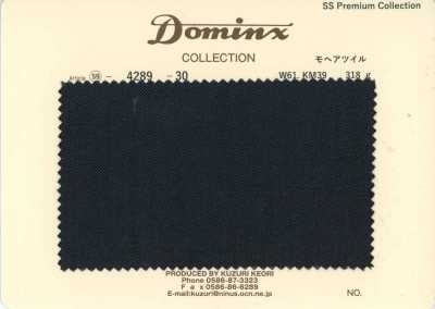 4289-30 定番 モヘアツイル キッドモヘア DOMINX(ドミンクス) プレミアムコレクション チャコール