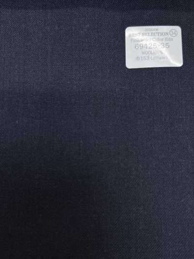 69425-35 26AW BESTSELECTION 【Fine Wool Color Edit】 紺 無地