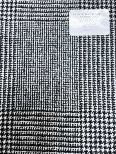 56CN5204 CANONICO(カノニコ) ORIGINAL WOOLLEN FLANNEL グレンチェック