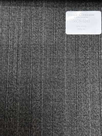 56CN5241 CANONICO(カノニコ) TRADITIONAL WORSTED 21. ブラウン シャドーストライプ
