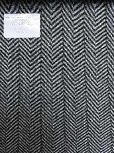 56CN5242 CANONICO(カノニコ) TRADITIONAL WORSTED 21 グレー/ブラウン シャドーストライプ