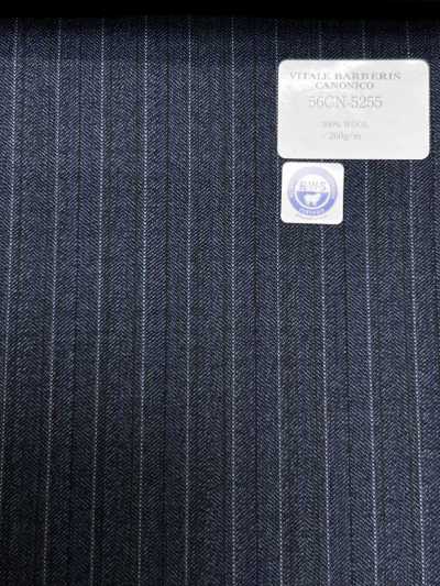 56CN5255 CANONICO(カノニコ) RWS 21 PRUNELLE ネイビー ストライプ