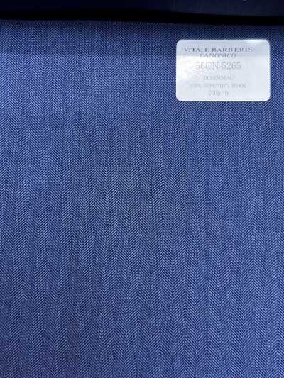 56CN5265 CANONICO(カノニコ) PERENNIAL-CLASSICS ブルー ヘリンボーン