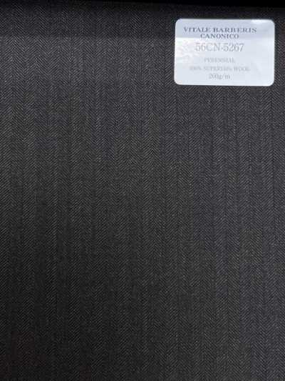 56CN5267 CANONICO(カノニコ) PERENNIAL-CLASSICS ブラウン ヘリンボーン
