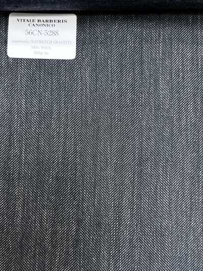 56CN5288 CANONICO(カノニコ) supersonic/NATURAL STRETCH GRAFFITI グレー