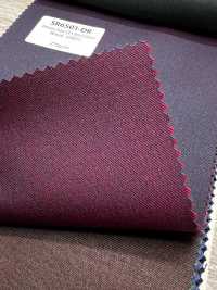SR6501-DR 定番  国産 Premium Super120's Stretch Solaro ダークレッド 無地 玉虫色[生地] 細井商事株式会社 サブ画像