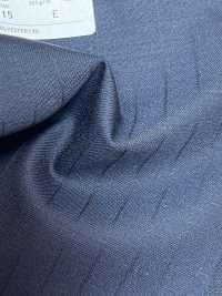 3ML4515 26AW 御幸生地 MIYUKI エッセンシャルズ ESSENTIALS STRETCH TWILL 紺 ストライプ 御幸毛織(ミユキ) サブ画像