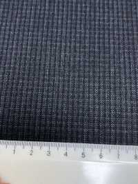 4MG4616 26AW MARUNOUCHI(マルノウチ) ツイル チャコールグレー チェック[生地] 御幸毛織(ミユキ) サブ画像