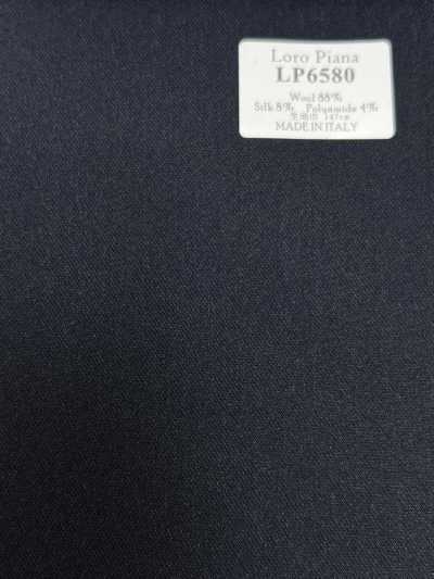 LP6580 Loro Piana ネイビー 無地