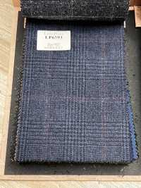 LP6593 Loro Piana ネイビー チェック[生地] 細井商事株式会社 サブ画像