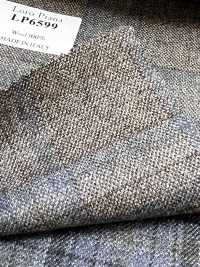 LP6599 Loro Piana ブラウン×ブルー チェック[生地] 細井商事株式会社 サブ画像