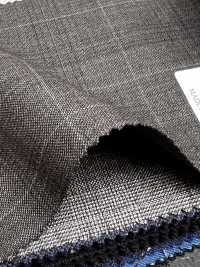 LP6604 Loro Piana Super150's ブラウン チェック[生地] 細井商事株式会社 サブ画像