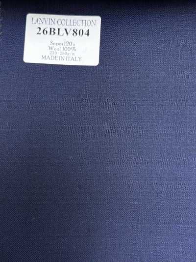 26BLV804 LANVIN COLLECTION Super120's 紺 無地