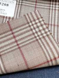 LV5208 LANVIN COLLECTION ベージュ グレンチェック[生地] 細井商事株式会社 サブ画像