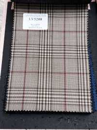 LV5208 LANVIN COLLECTION ベージュ グレンチェック[生地] 細井商事株式会社 サブ画像