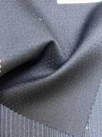 LV6177 LANVIN COLLECTION Super120's 黒 ドット[生地] 細井商事株式会社 サブ画像