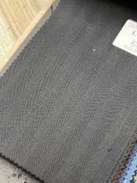 LV6181 LANVIN COLLECTION Super120's 黒 ストライプ[生地] 細井商事株式会社 サブ画像