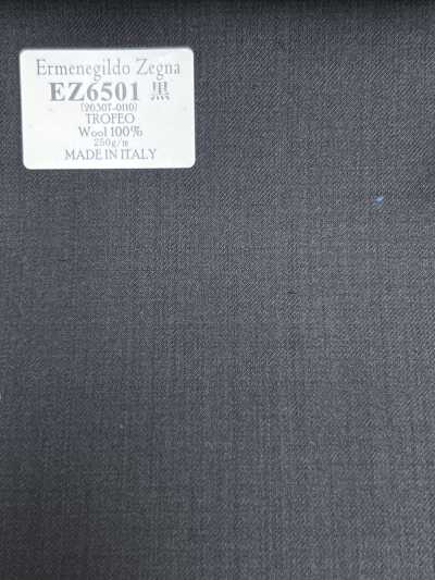 EZ6501 Ermenegildo Zegna TROFEO 黒 無地