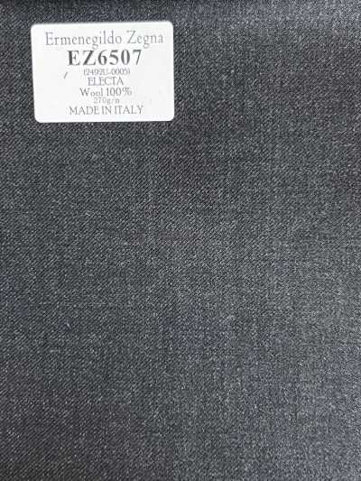 EZ6507 Ermenegildo Zegna ELECTA ダークグレー 無地