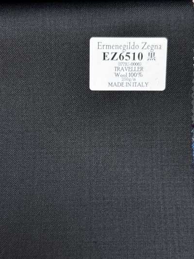 EZ6510 Ermenegildo Zegna TRAVELLER 黒 無地