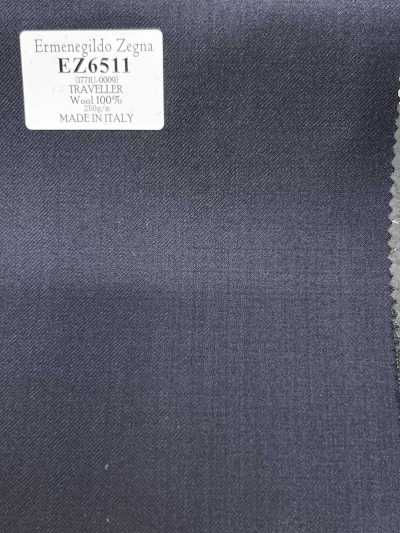 EZ6511 Ermenegildo Zegna TRAVELLER 濃紺 無地