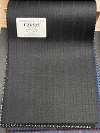 EZ6515 Ermenegildo Zegna TRAVELLER ダークグレー×ネイビー ストライプ[生地] 細井商事株式会社 サブ画像