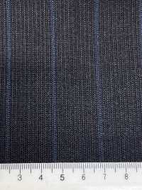 EZ5542 Ermenegildo Zegna TRAVELLER グレー×サックス ストライプ[生地] 細井商事株式会社 サブ画像