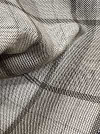 DM6142 DORMEUIL QUEEN Super100's ベージュ×ブラック チェック[生地] 細井商事株式会社 サブ画像