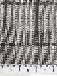 DM6142 DORMEUIL QUEEN Super100's ベージュ×ブラック チェック[生地] 細井商事株式会社 サブ画像