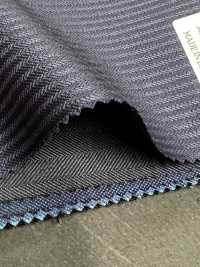 DM6150 DORMEUIL QUEEN Super100's ネイビー ストライプ[生地] 細井商事株式会社 サブ画像