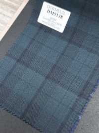 DM5138 DORMEUIL QUEEN Super100's グリーン チェック[生地] 細井商事株式会社 サブ画像