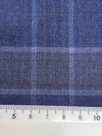 DM5144 DORMEUIL QUEEN Super100's ネイビー チェック[生地] 細井商事株式会社 サブ画像