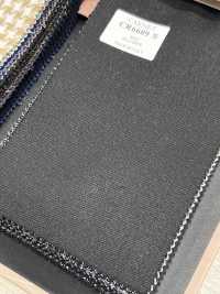 CR6609 CARNET 3PLY 黒 無地[生地] 細井商事株式会社 サブ画像