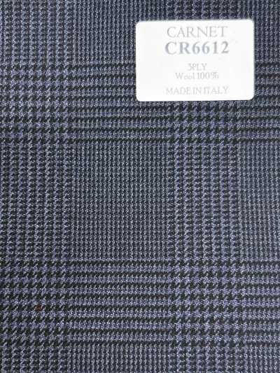 CR6612 CARNET 3PLY ネイビー グレンチェック