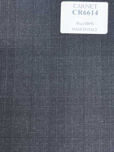CR6614 CARNET 3PLY ダークグレー チェック