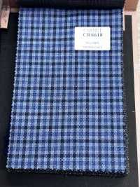 CR6618 CARNET サックス チェック[生地] 細井商事株式会社 サブ画像