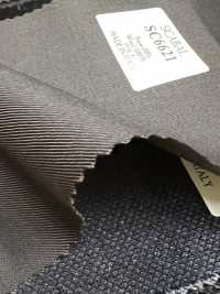SC6621 SCABAL Super120's ブラウン 無地[生地] 細井商事株式会社 サブ画像