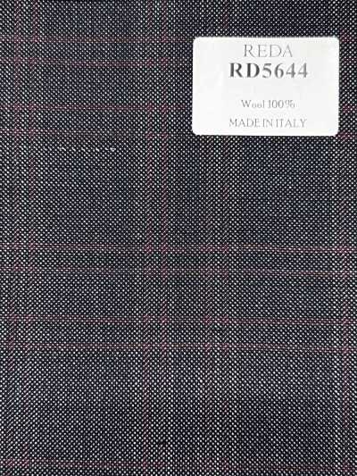 RD5644 REDA ネイビー×レッド チェック