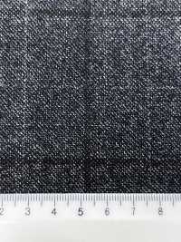 CN5575 CANONICO Super110's グレー×ブラウン チェック[生地] 細井商事株式会社 サブ画像