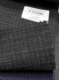CN5586 CANONICO Super110's オリーブ チェック[生地] 細井商事株式会社 サブ画像