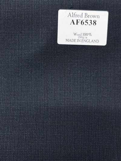 AF6538 Alfred Brown ネイビー 無地