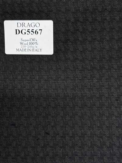 DG5567 DRAGO Super130's 濃紺 千鳥格子