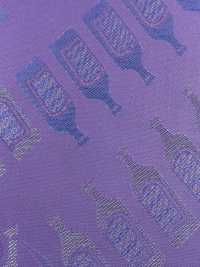 KS1009 【アウトレット】先染キュプラ100%裏地 富士吉田産 ボトル柄 サブ画像